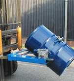 Fork Lift Drum Hoist  and Tippler Attachment