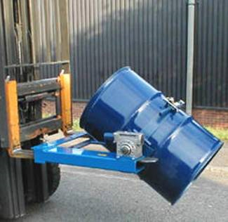 Fork Lift Drum Hoist  and Tippler Attachment